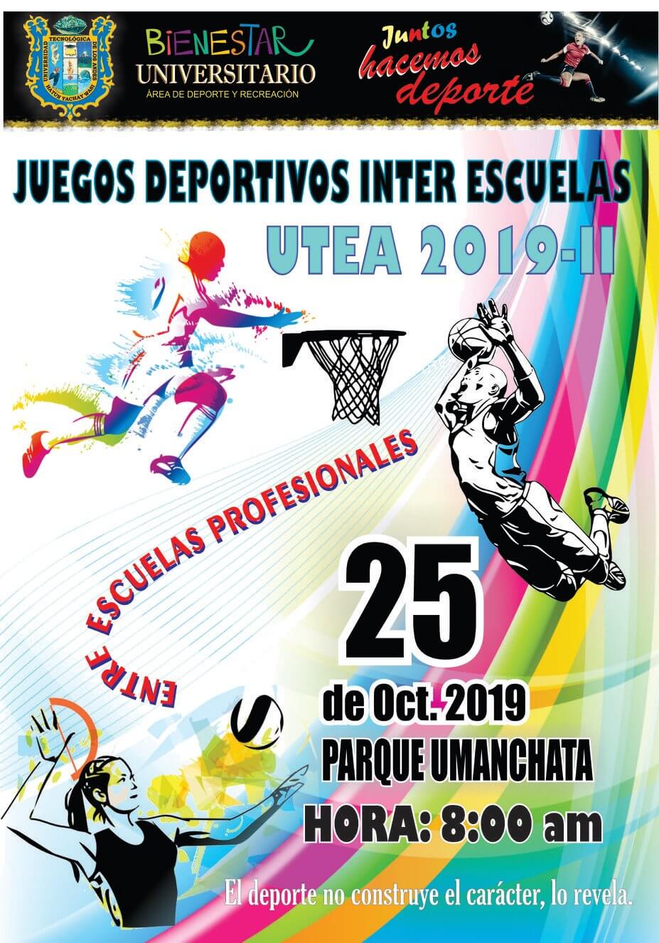 Participa en los Juegos Deportivos Inter Escuelas Profesionales 2019-II picture pic