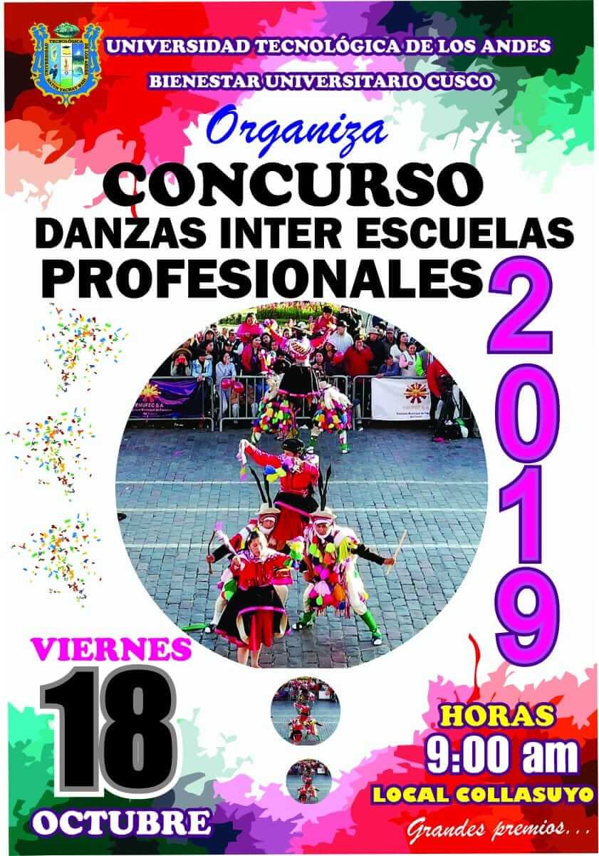 Rekaman Sex Di Telpon - Gran concurso de danzas Inter Escuelas Profesionales 2019 â€“ UTEA Cusco |  Universidad TecnolÃ³gica de los Andes